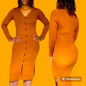 Knitted & Fitted Dress